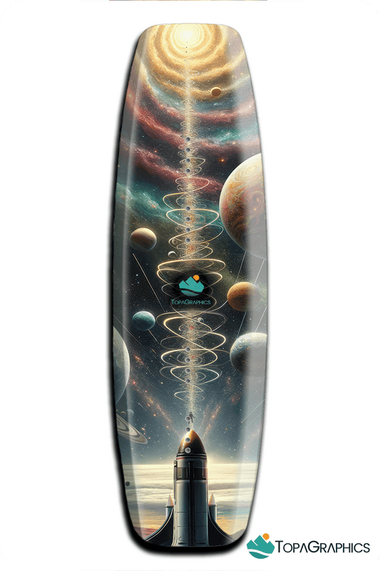 Space Adventure Wakeboard Wrap