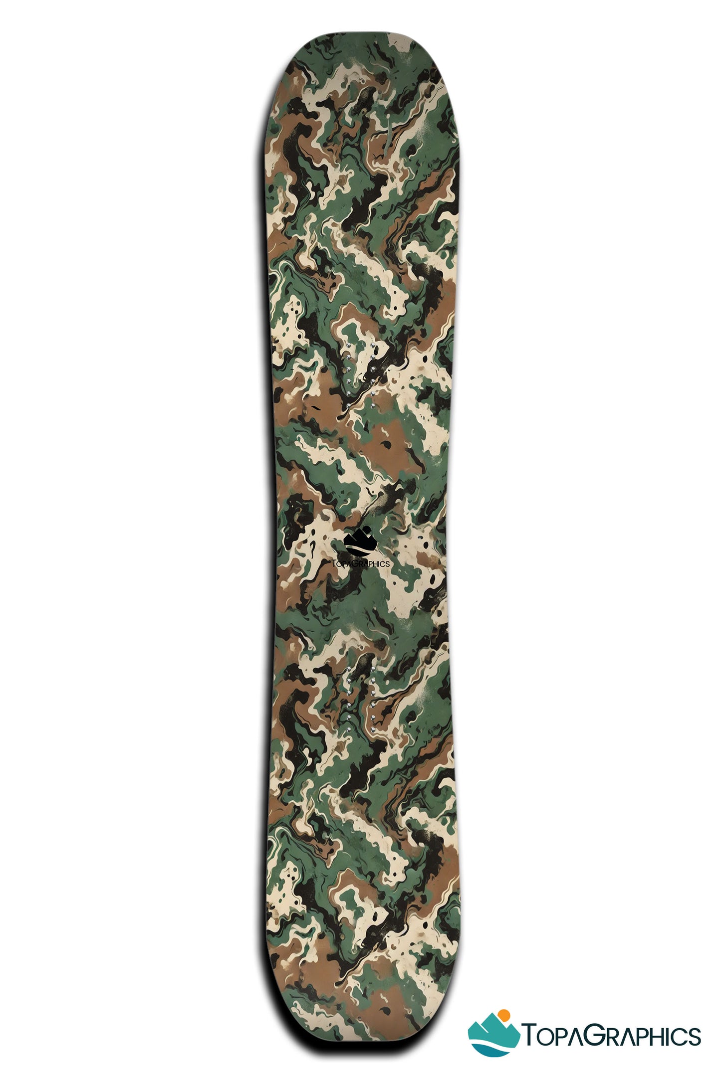 Camo Snowboard Wrap