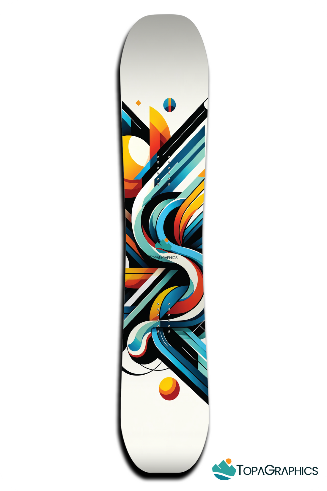 Abstract Art Snowboard Wrap – TOPAGRAPHICS