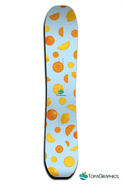 Citrus Snowboard Wrap