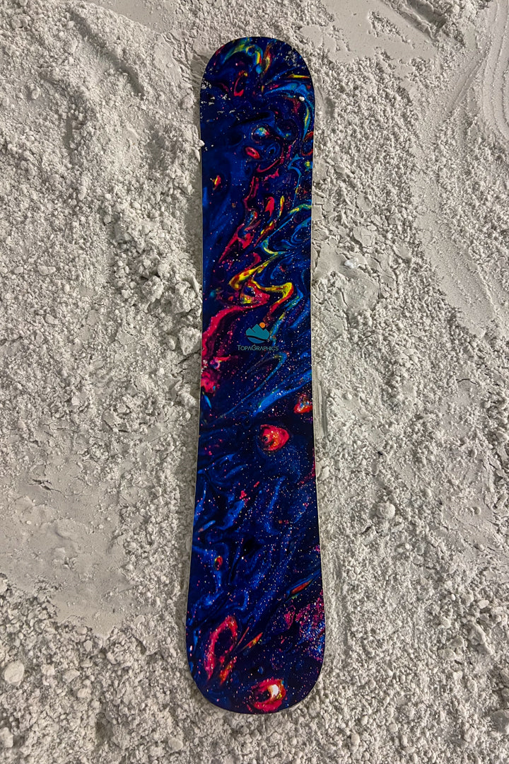 Colour Mix Snowboard Wrap