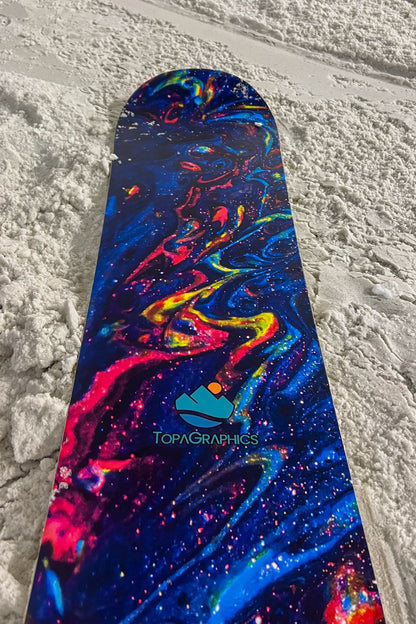 Colour Mix Snowboard Wrap