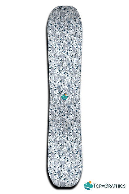 Fishy Snowboard Wrap