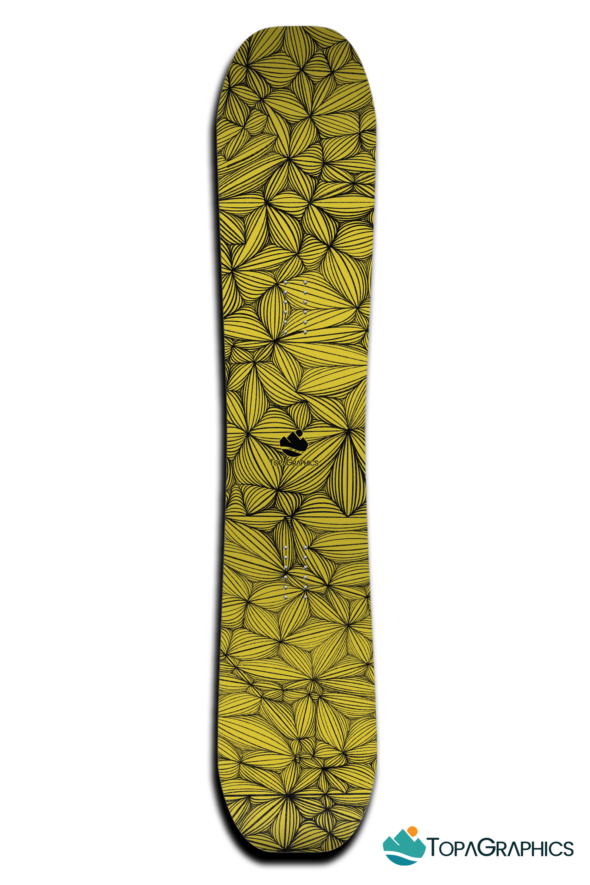 Volcom Pad Snowboard Taglia Unica - Design Giallo Giraffa - Foto 7