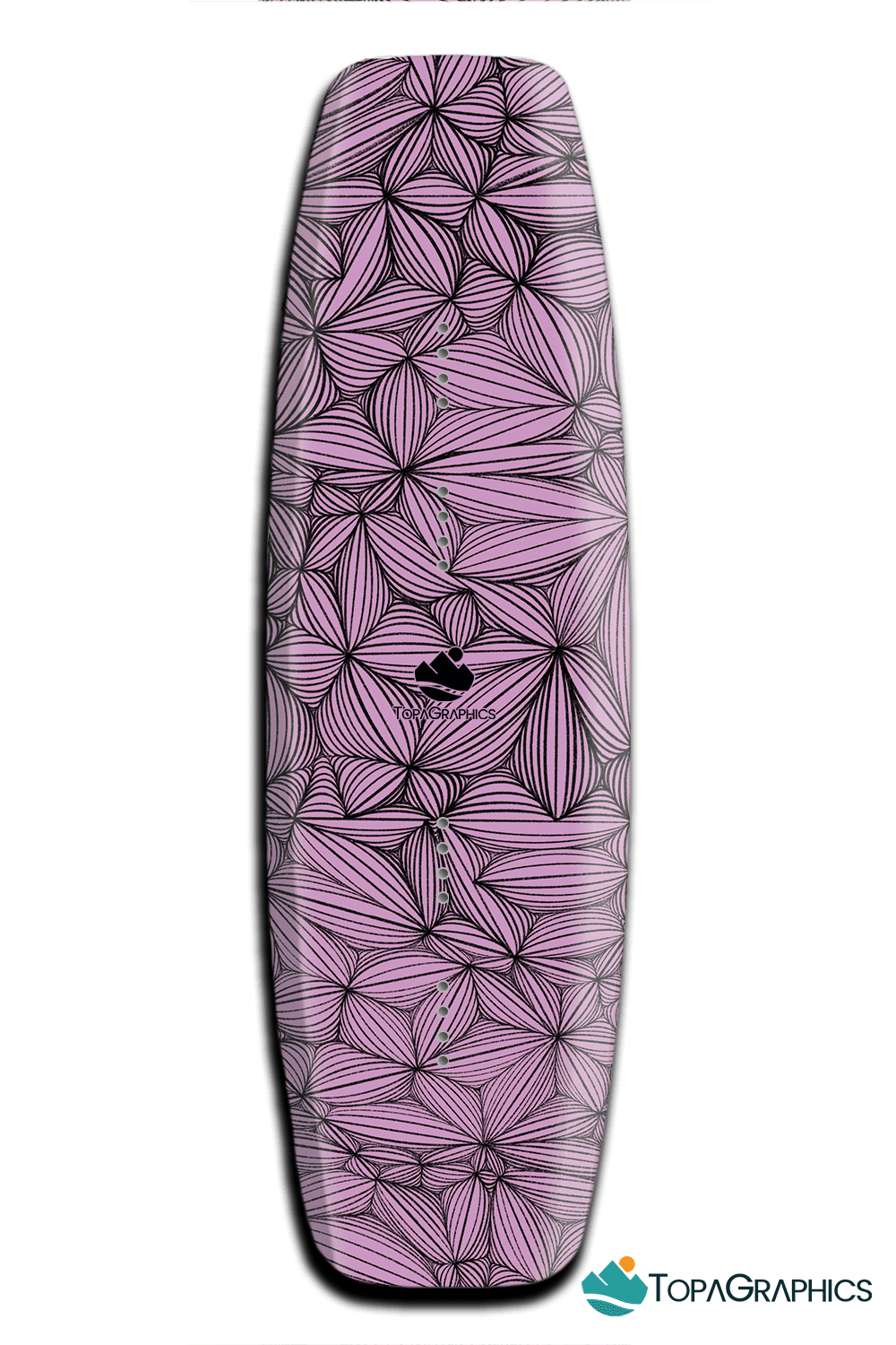 Geometric Web Wakeboard Wrap