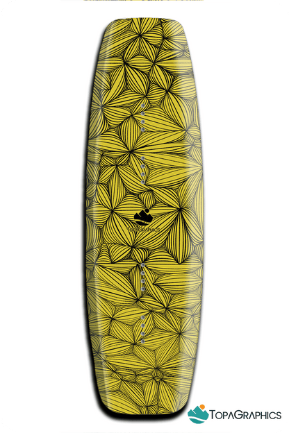 Geometric Web Wakeboard Wrap