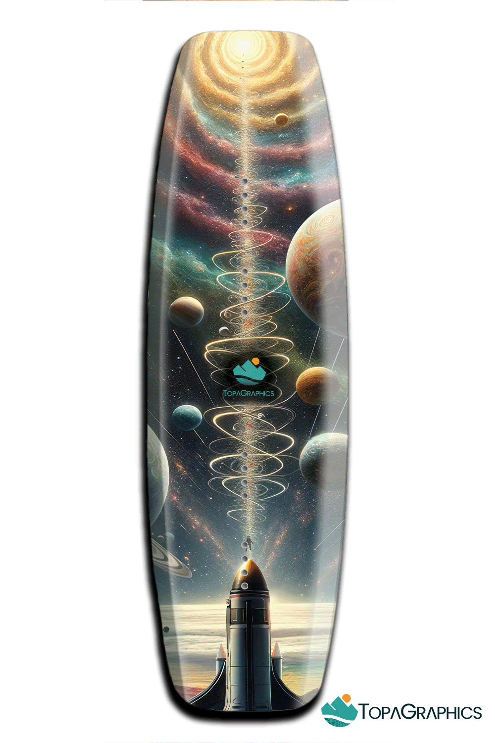 Space Adventure Wakeboard Wrap