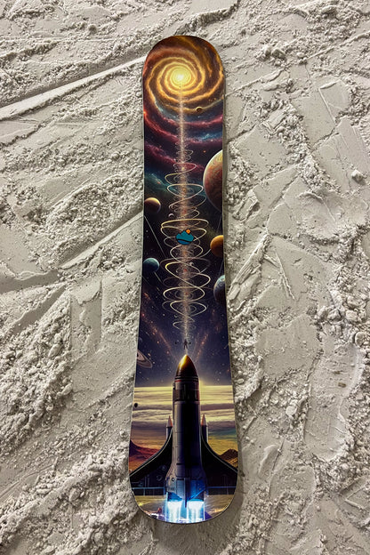 Space Adventure Snowboard Wrap