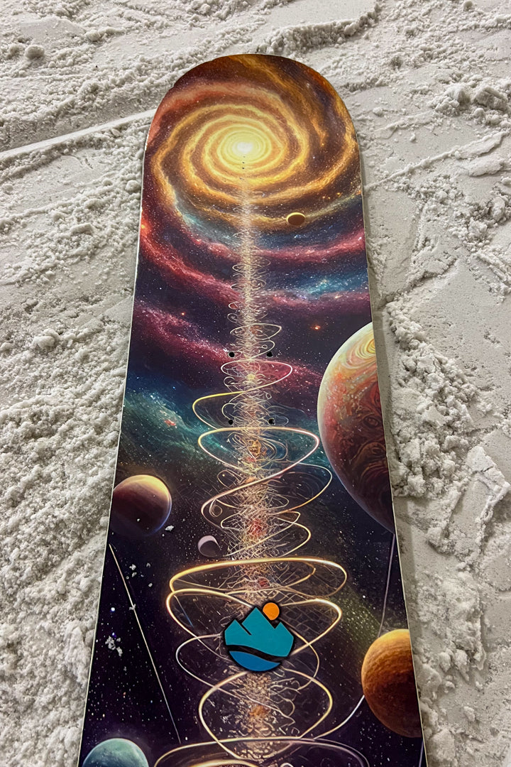 Space Adventure Snowboard Wrap